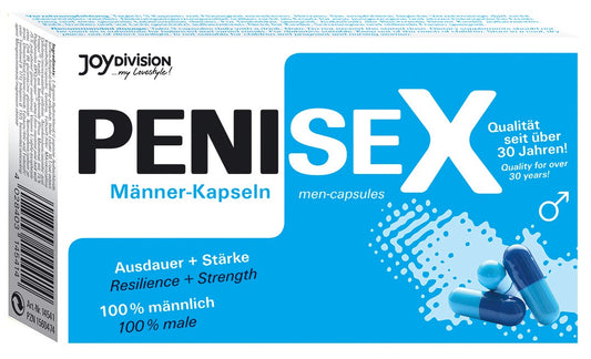 Joydivision Präparate - PENISEX  - Kapseln für männliche Potenz und Ausdauer