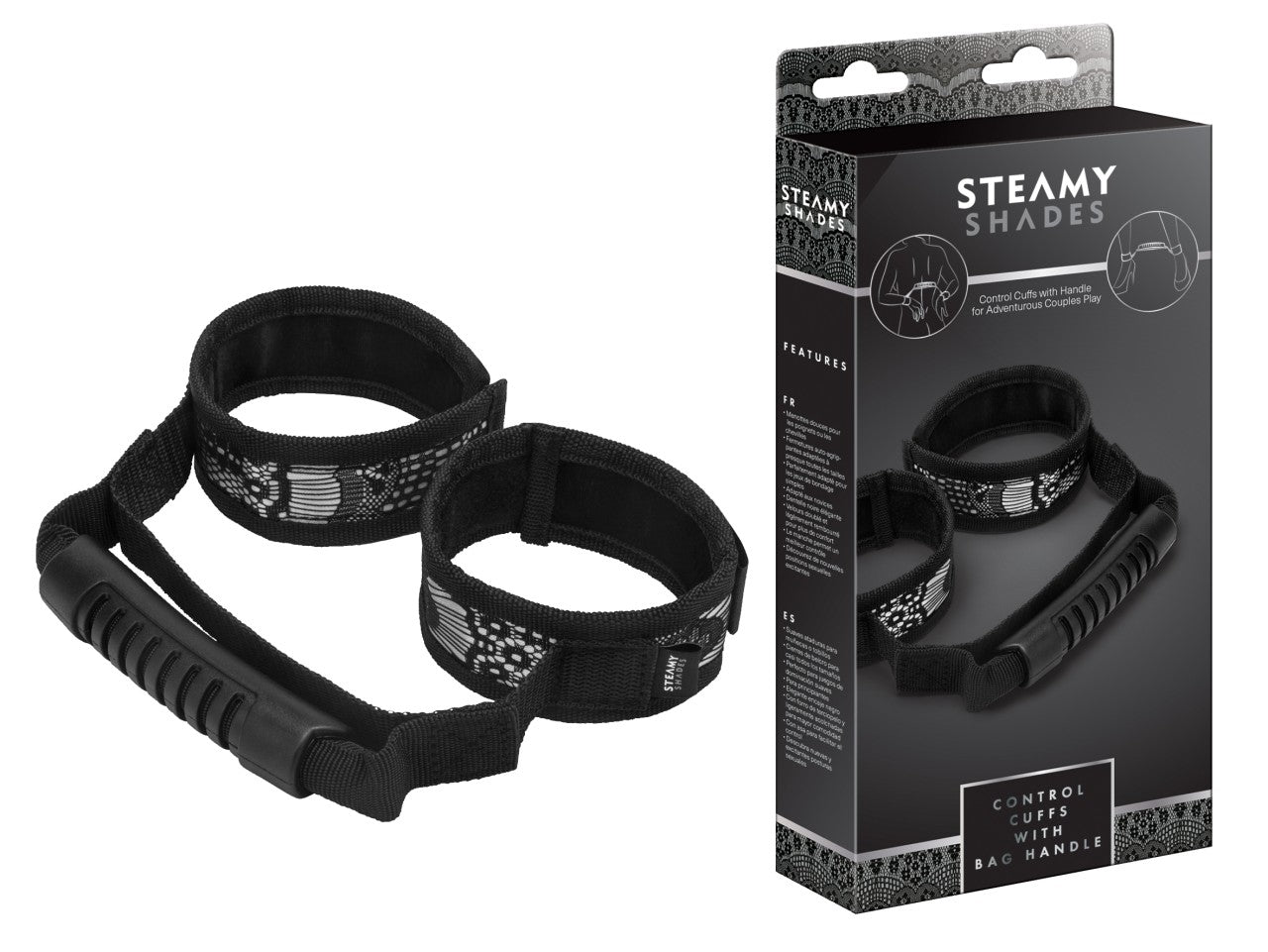 STEAMY SHADES - Weiche Manschetten für Hand- oder Fußgelenke