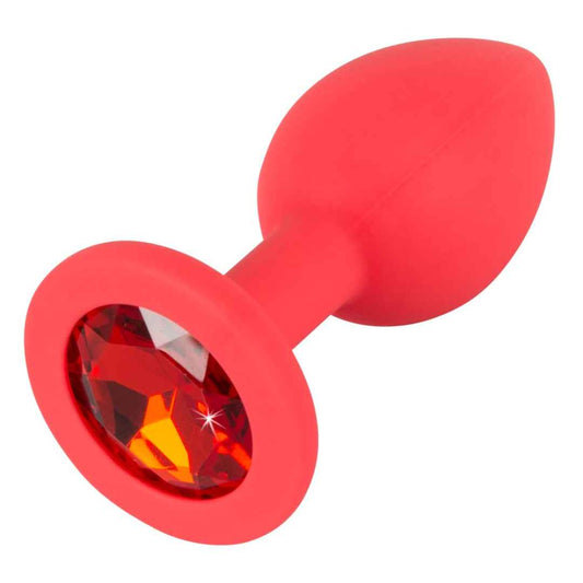 Analplug: Jewel Red Plug Small