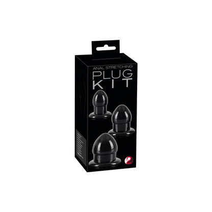 3-teiliges Analplug-Set „Anal Stretching Plug Kit“