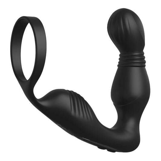 Analvibrator „Ass-Gasm Pro P-Spot Milker“ mit Penisring OH MY! FANTASY