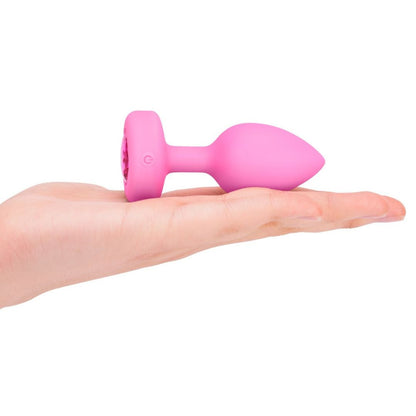 Analvibrator „vibrating heart“ mit funkelndem Herz-Stopper und Fernbedienung OH MY! FANTASY