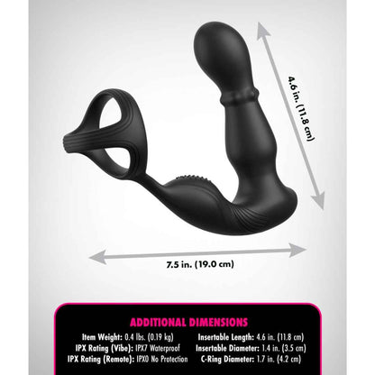 Analvibrator "Ass-Gasm Slide & Glide"