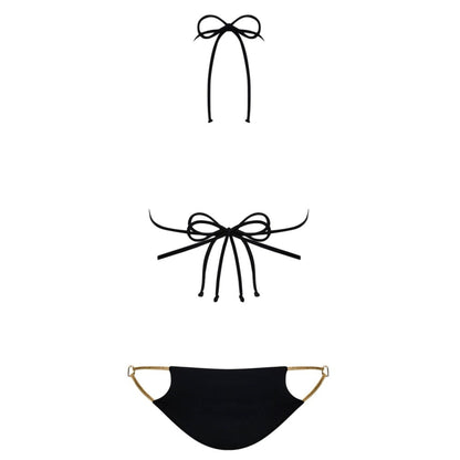 Bikini "Goldivia" mit goldenen Details, L
