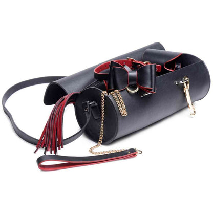 Luxus BDSM-Set mit Reisetasche "Bow"