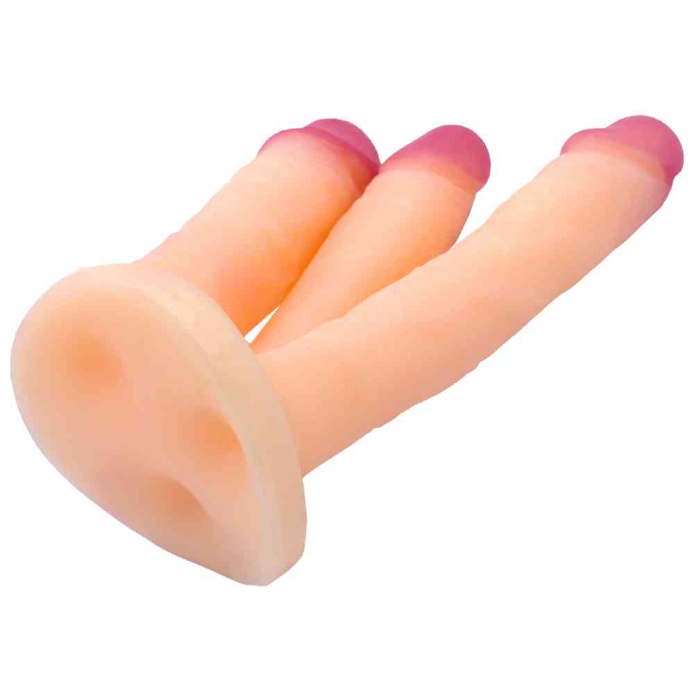 Dreifach Dildo "Cox Flesh"