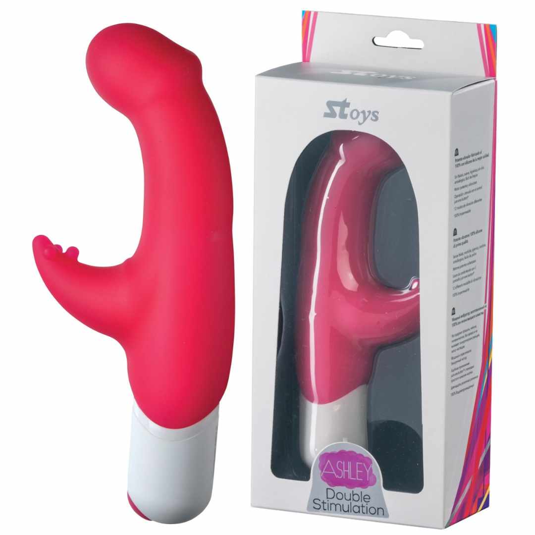 SToys Ashley Silicone-Vibrator rot