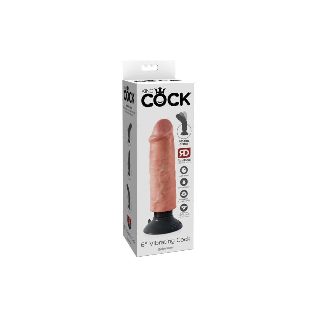Vibrator „6" Vibrating Cock“