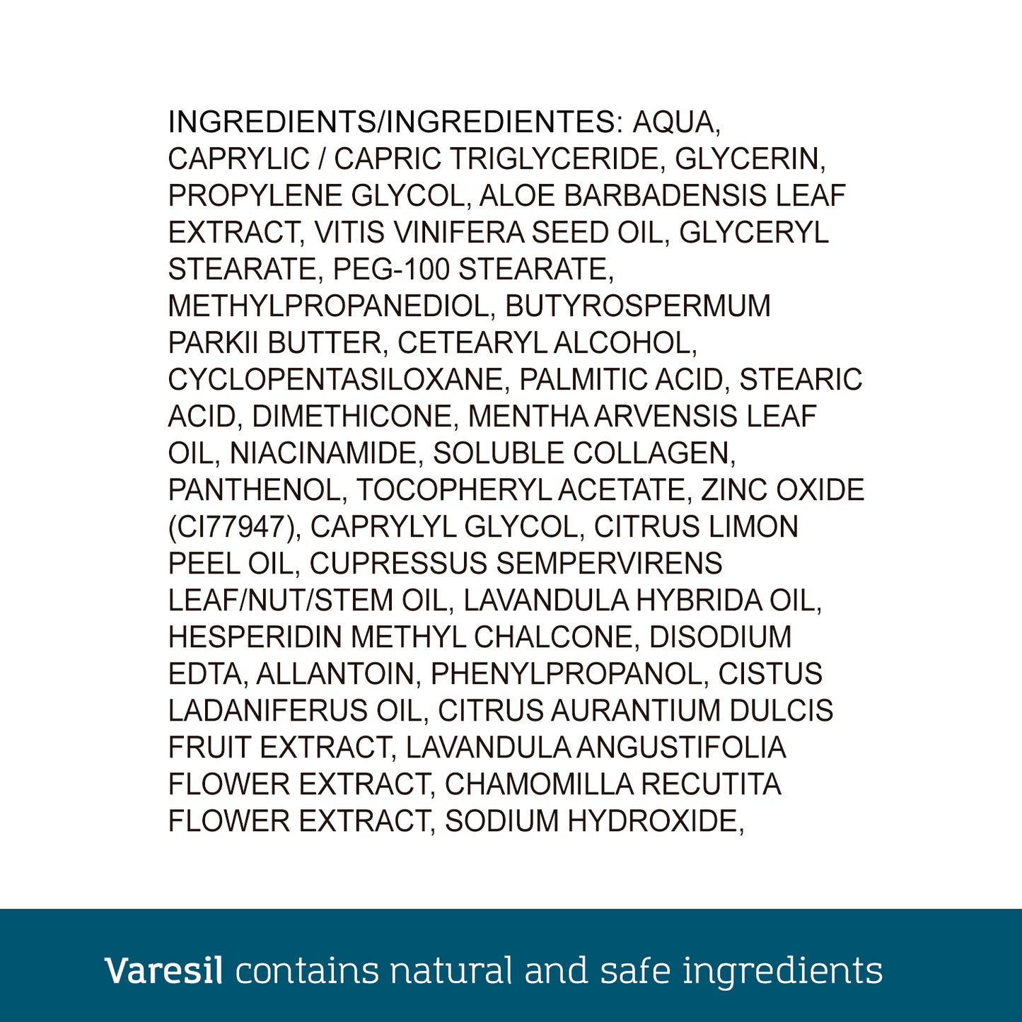 500cosmetics - Varesil Cream - Creme gegen Krampfadern