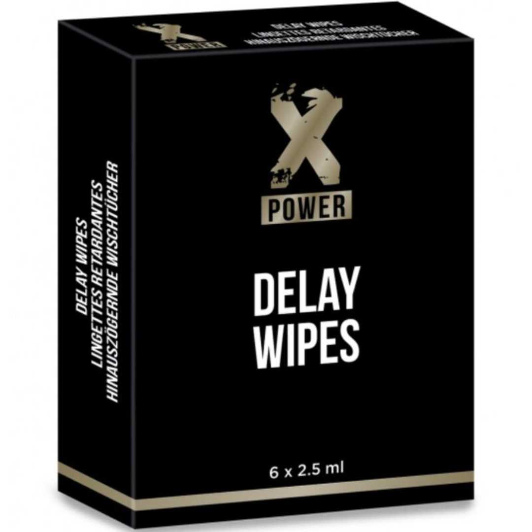 Delay Wipes, 6 Stück