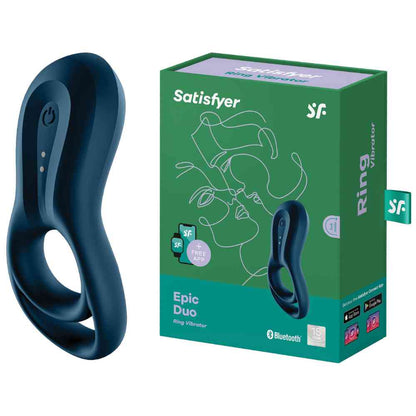 Epic Duo Ring Vibrator dunkelblau