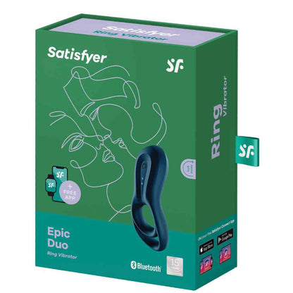 Epic Duo Ring Vibrator dunkelblau