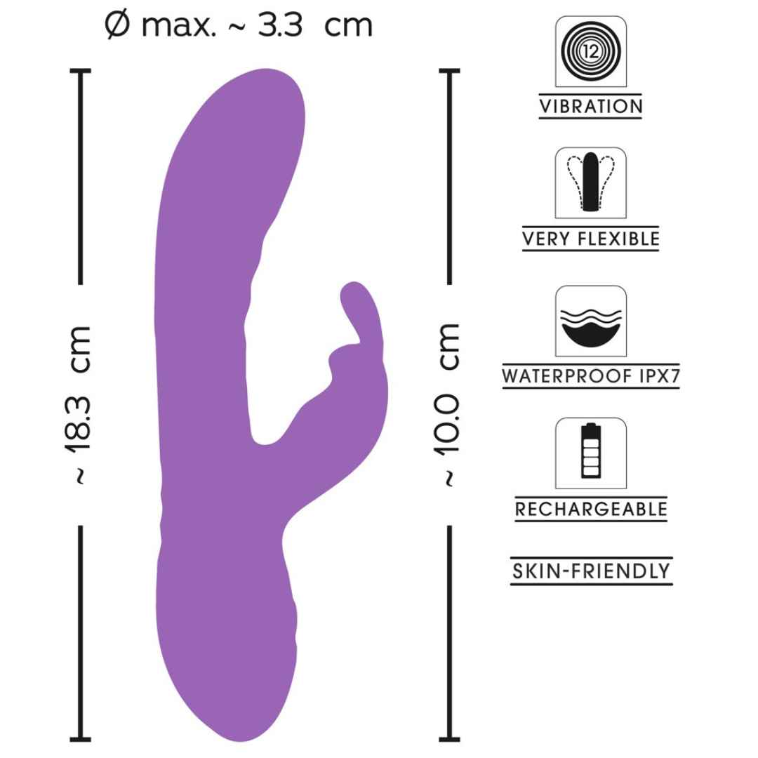 Flexibler Rabbit Vibrator 