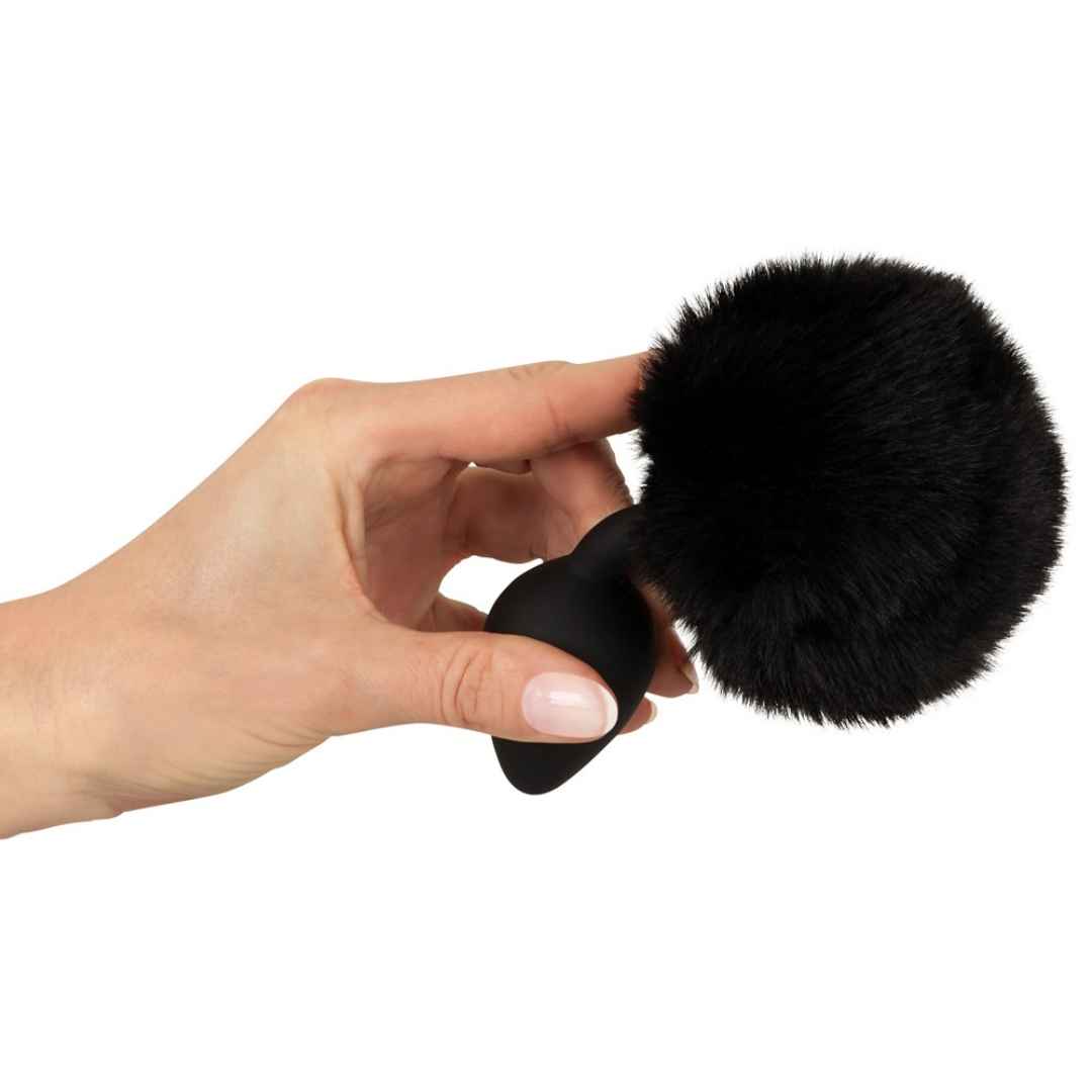 Fluffy Tail Analplug Mit Bunny-Puschel