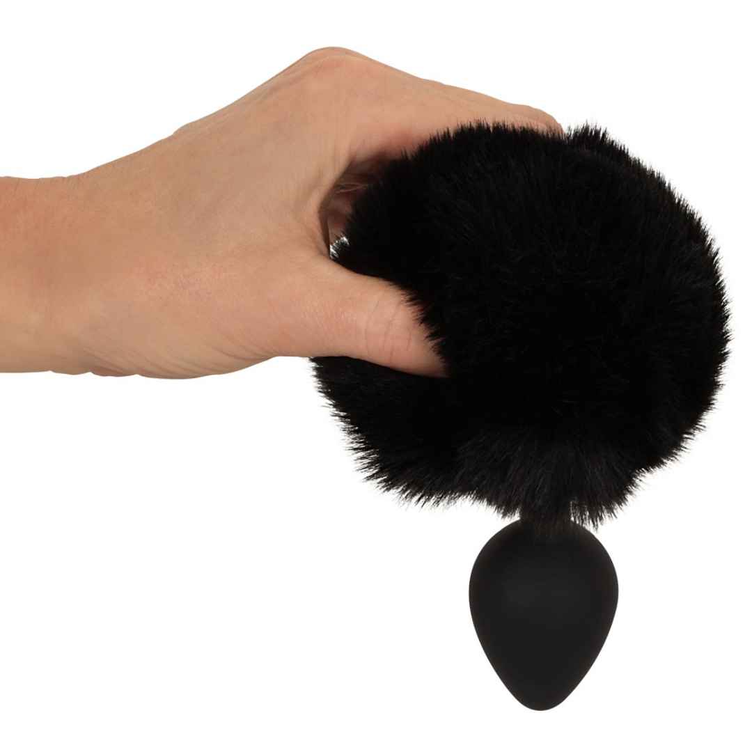 Fluffy Tail Analplug Mit Bunny-Puschel