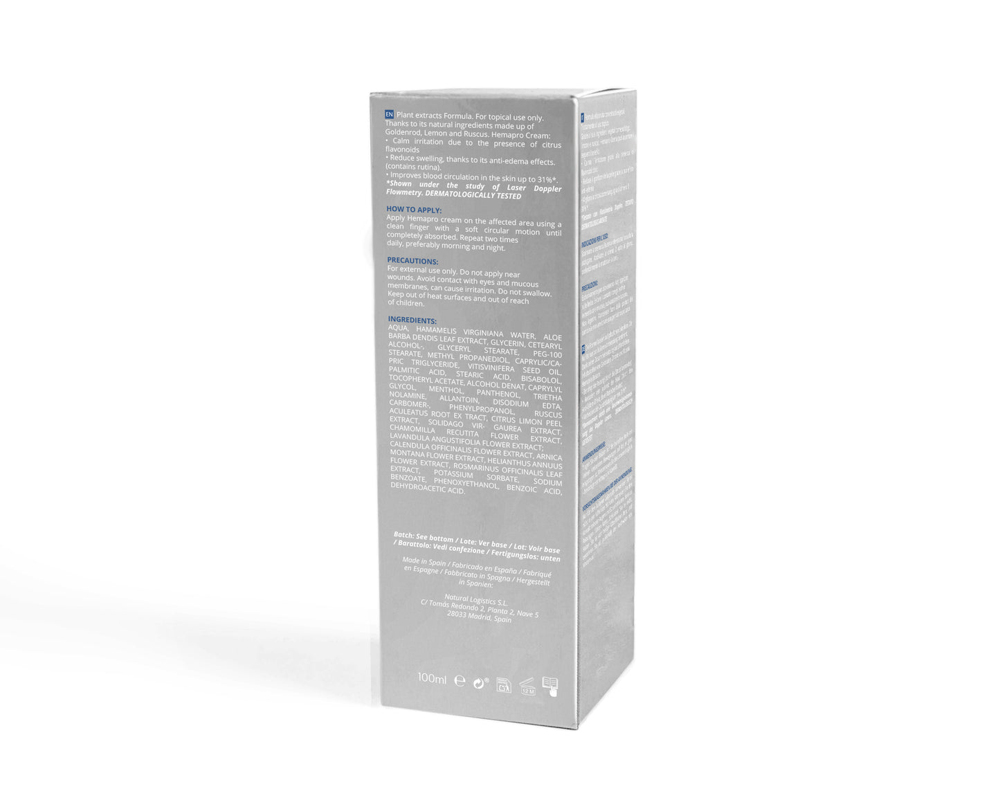 500cosmetics - Hämorrhoidencreme - Zur Linderung äußerer Hämorrhoiden
