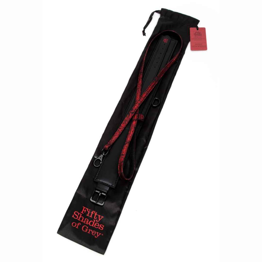 Halsfessel „Sweet Anticipation“ mit Leine von Fifty Shades of Grey - OH MY! FANTASY