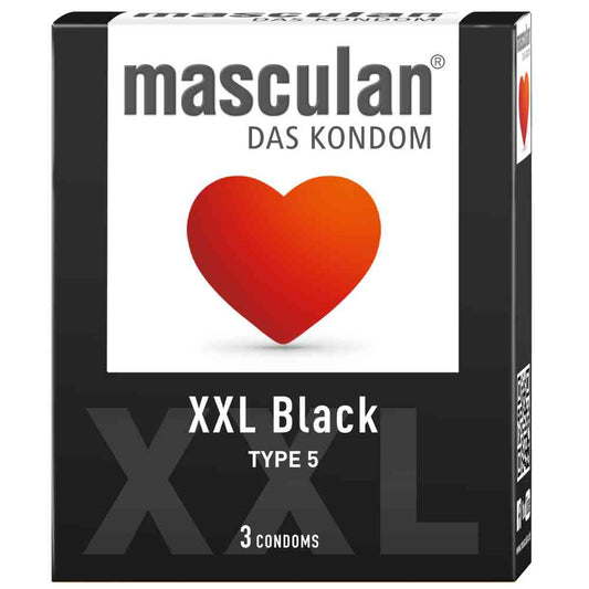 Kondom "Black" XXL