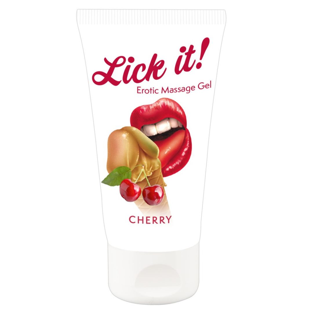 "Lick it!" Gleitgel mit Aroma OH MY! FANTASY