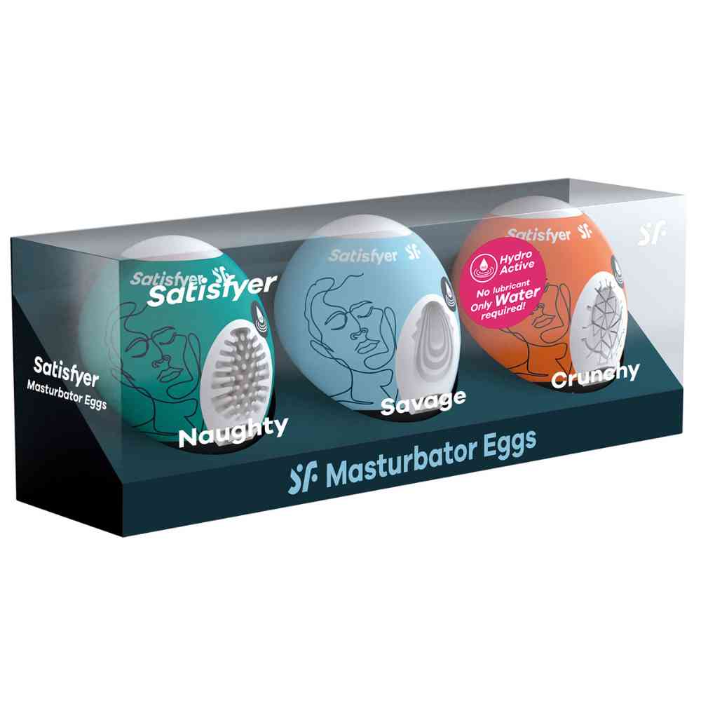 Men Masturbator Egg 3er Set