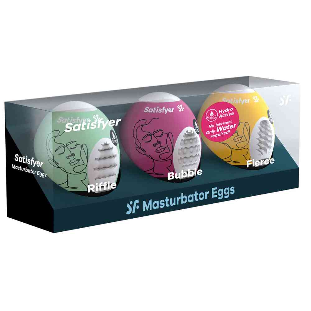 Men Masturbator Egg 3er Set