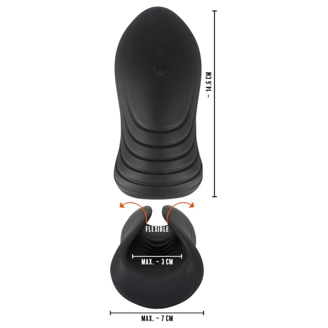 Masturbator „Ultra Soft Vibrating Silicone Masturbator“ mit Vibration - OH MY! FANTASY