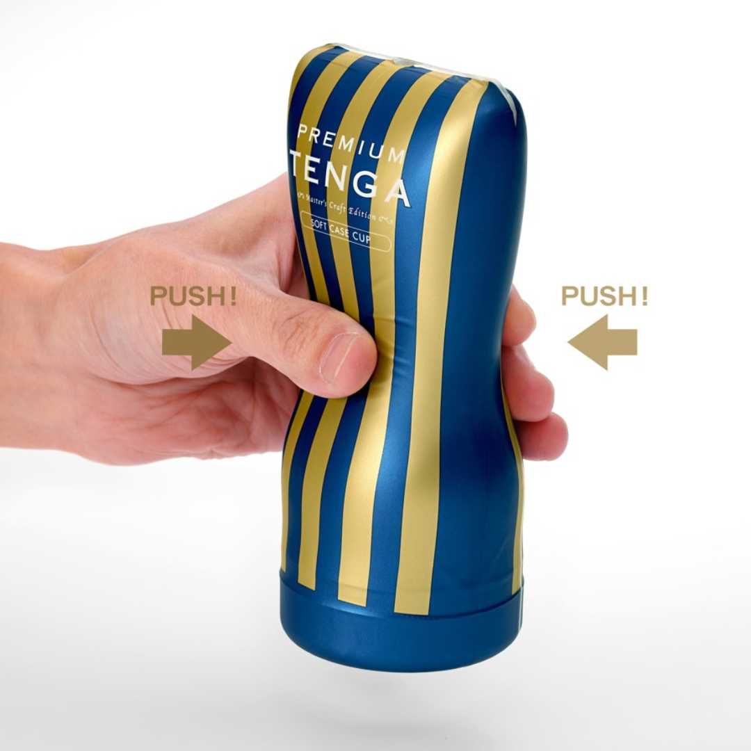 Masturbator „Premium Soft Case Cup”mit Saugeffekt