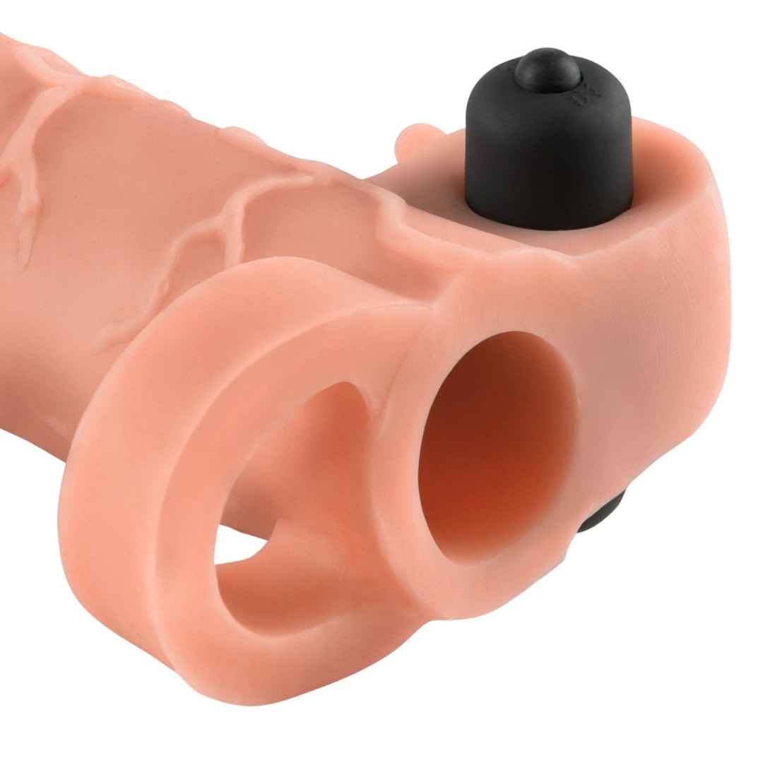 Penishülle: Vibrating Real Feel 2" Extension