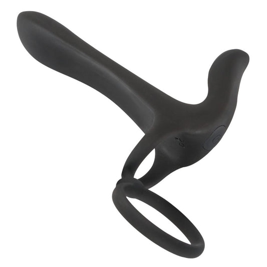 Paarvibrator „Couple's Vibrator“ mit Penis-/Hodenring und Klitorisstimulator - OH MY! FANTASY