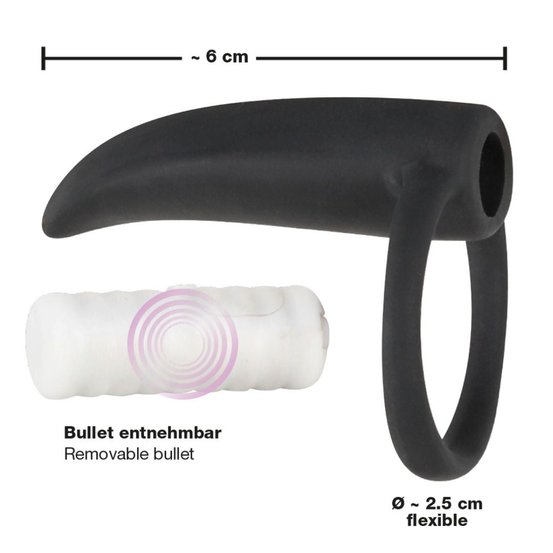 Vibro-Penisring „Cock ring with vibration“ - OH MY! FANTASY