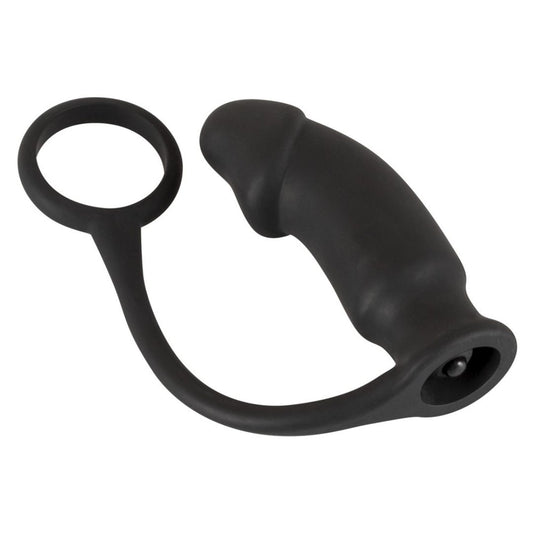 Vibro-Penisring „Ring + Plug“ - OH MY! FANTASY