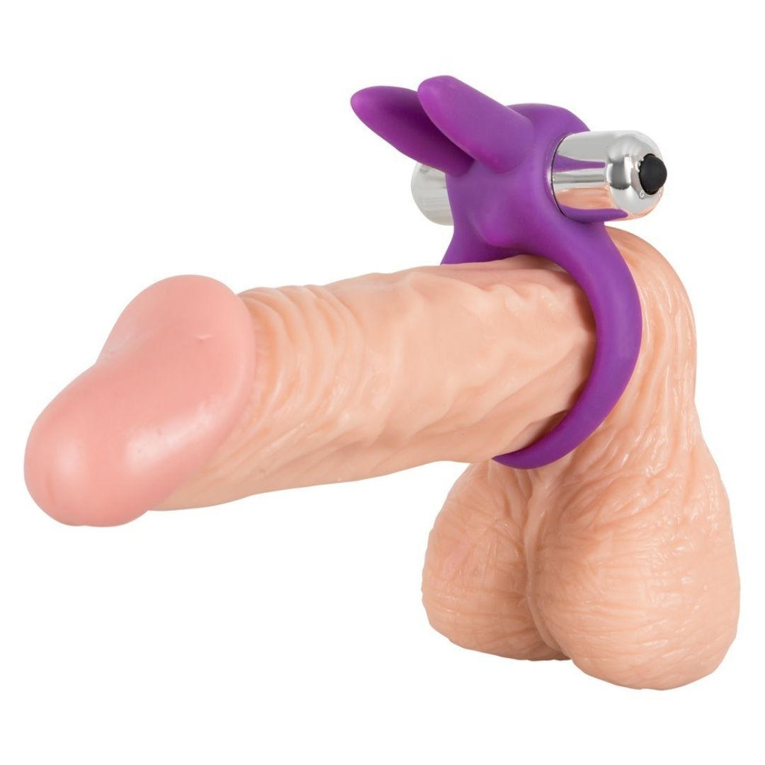 Vibro-Penisring „Vibrating Cock Ring“ mit Klitoris-Bunny - OH MY! FANTASY