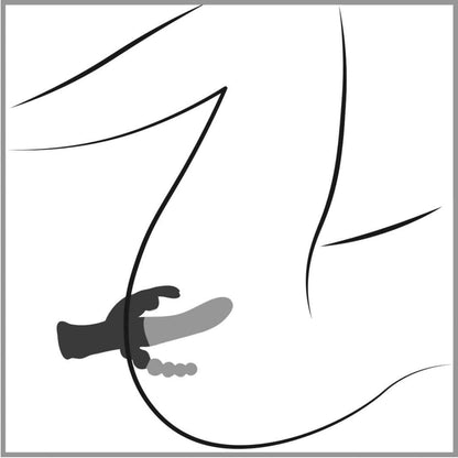 Rabbitvibrator „Triple Vibrator“ für Klitoris und Anus