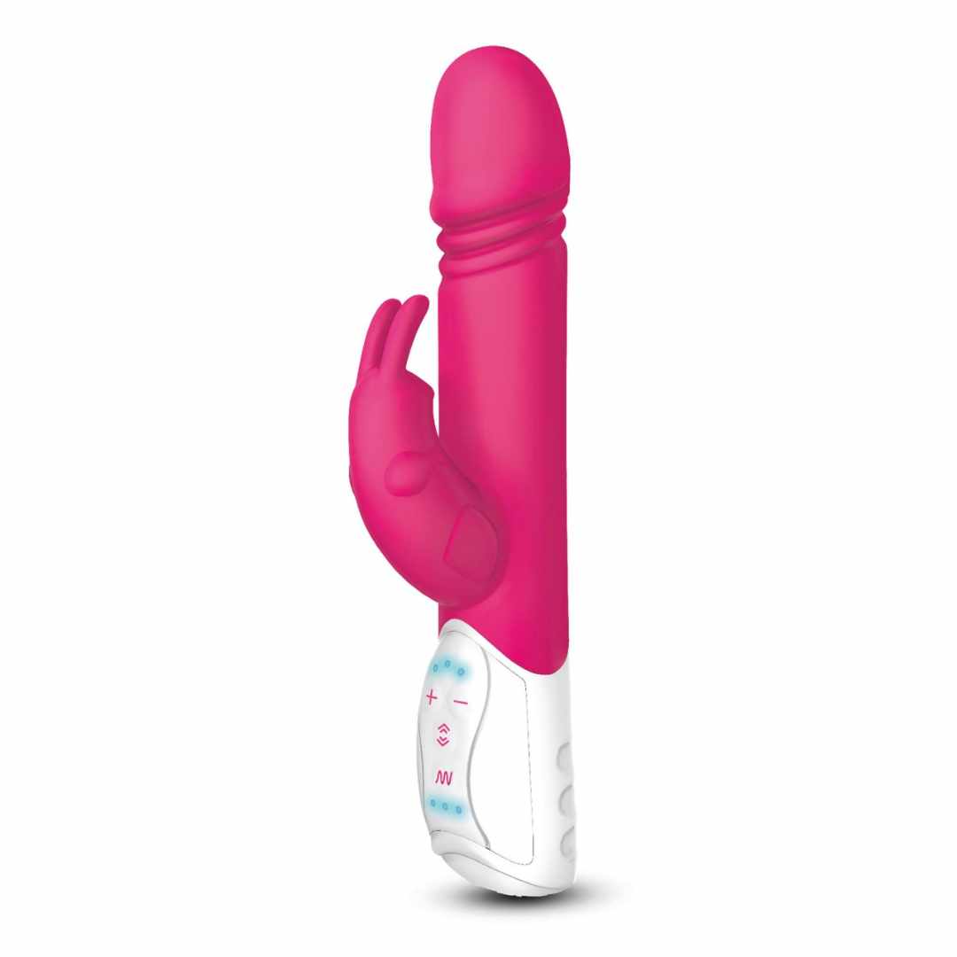 Rabbitvibrator „Thrusting Rabbit with throbbing shaft“ - OH MY! FANTASY