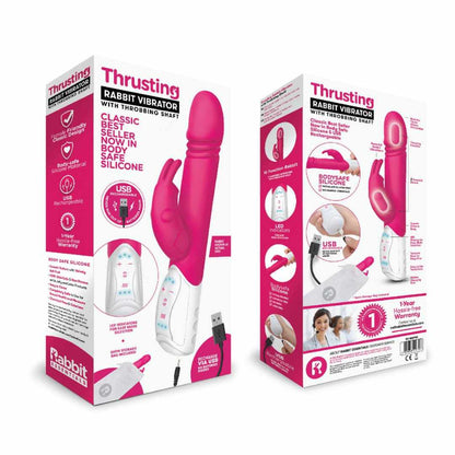 Rabbitvibrator „Thrusting Rabbit with throbbing shaft“ - OH MY! FANTASY