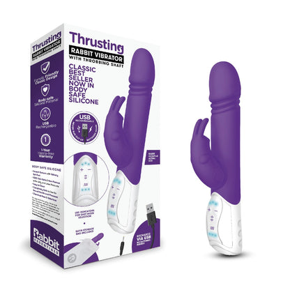 Rabbitvibrator „Thrusting Rabbit with throbbing shaft“ - OH MY! FANTASY