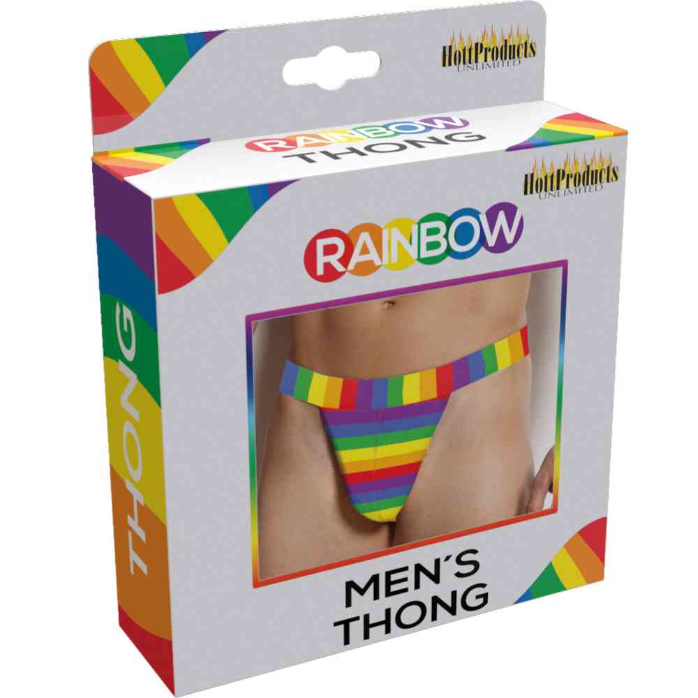 Rainbow Men's Thong