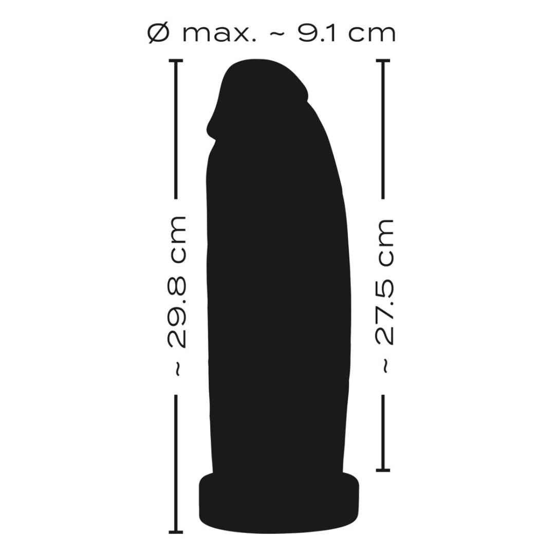 Real Giant XXL-Dildo mit Standfuß