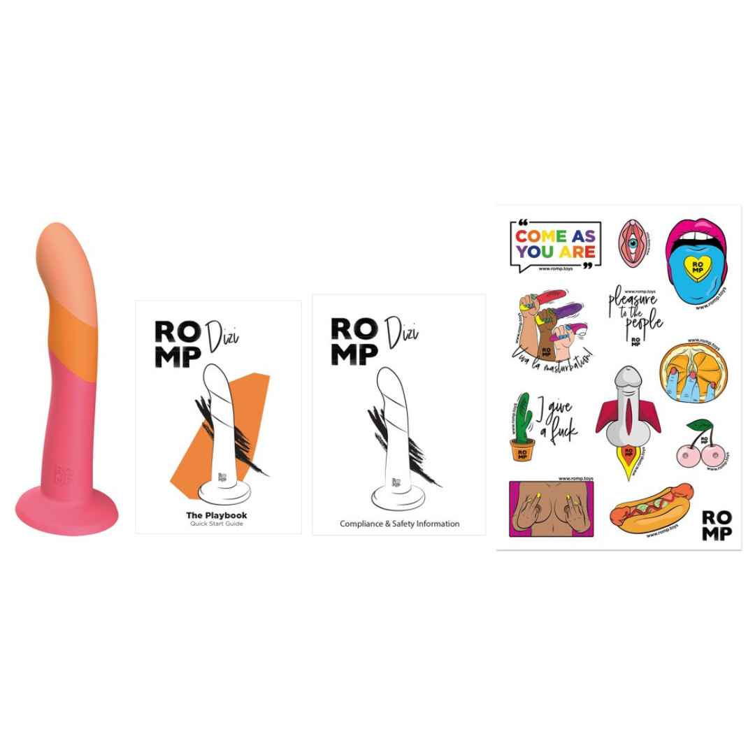 Romp Dizi Dildo Mit Saugfuß