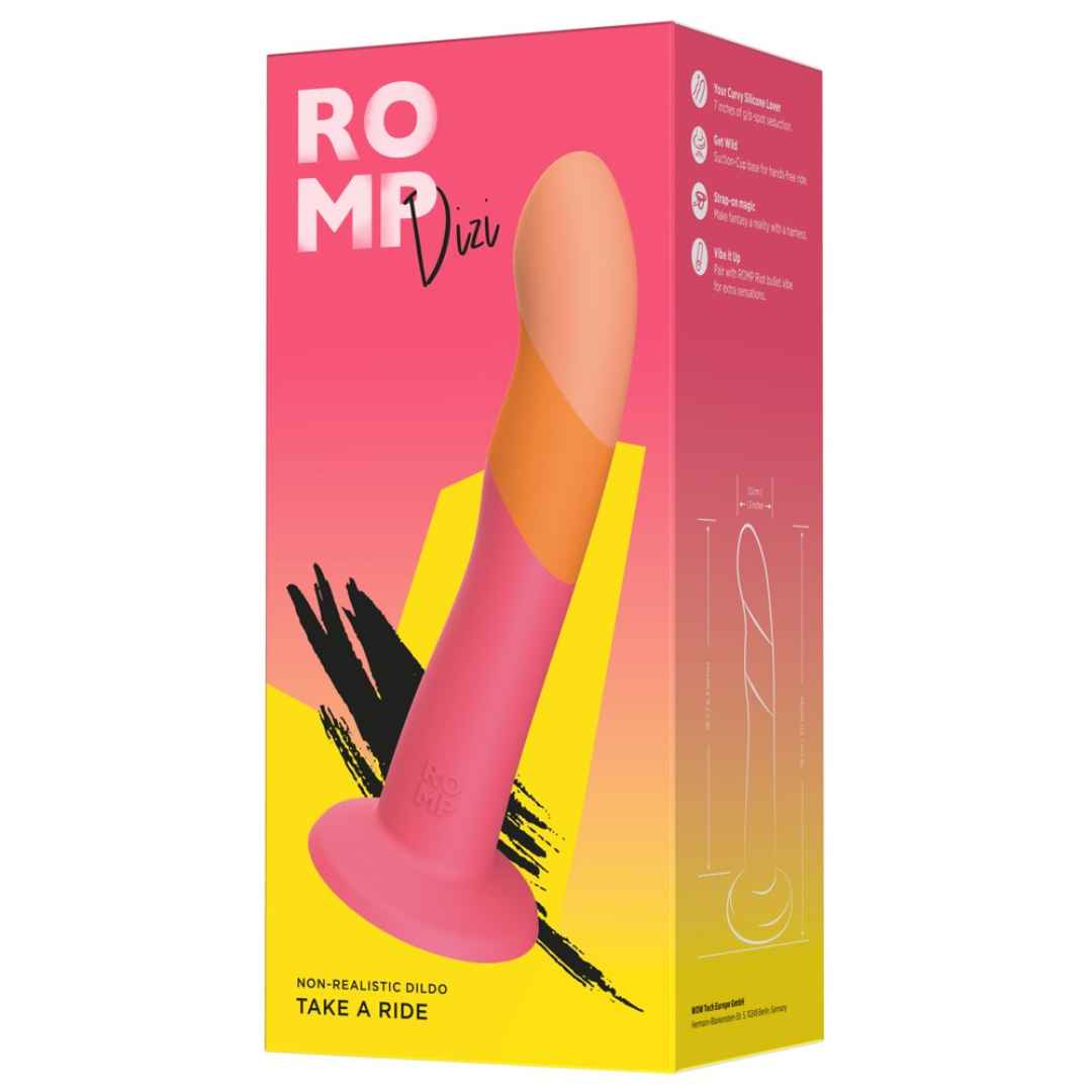 Romp Dizi Dildo Mit Saugfuß