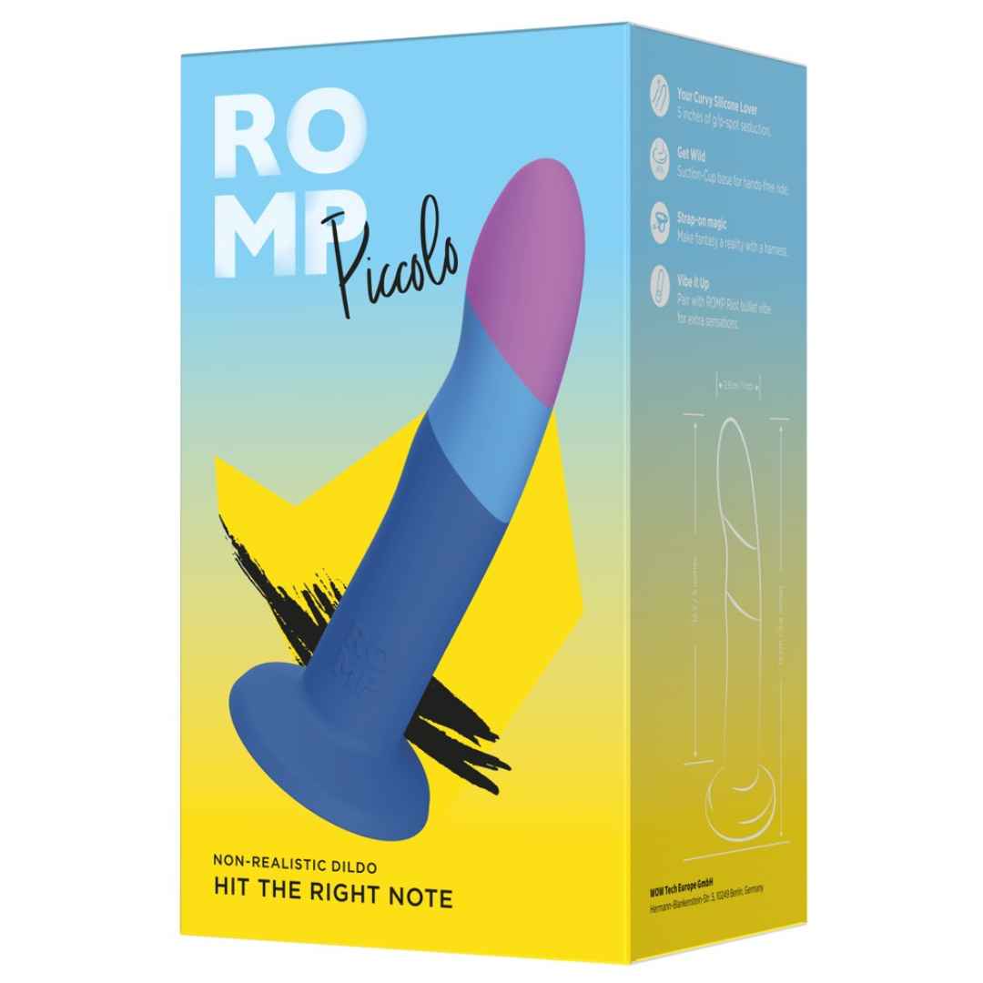 Romp Piccolo Dildo Mit Saugfuß