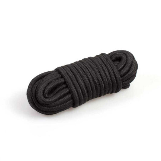 Schwarzes Bondage-Seil 