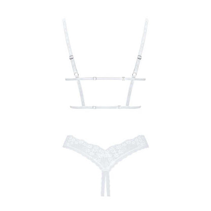 Ouvert-Set mit Hebe-BH und String