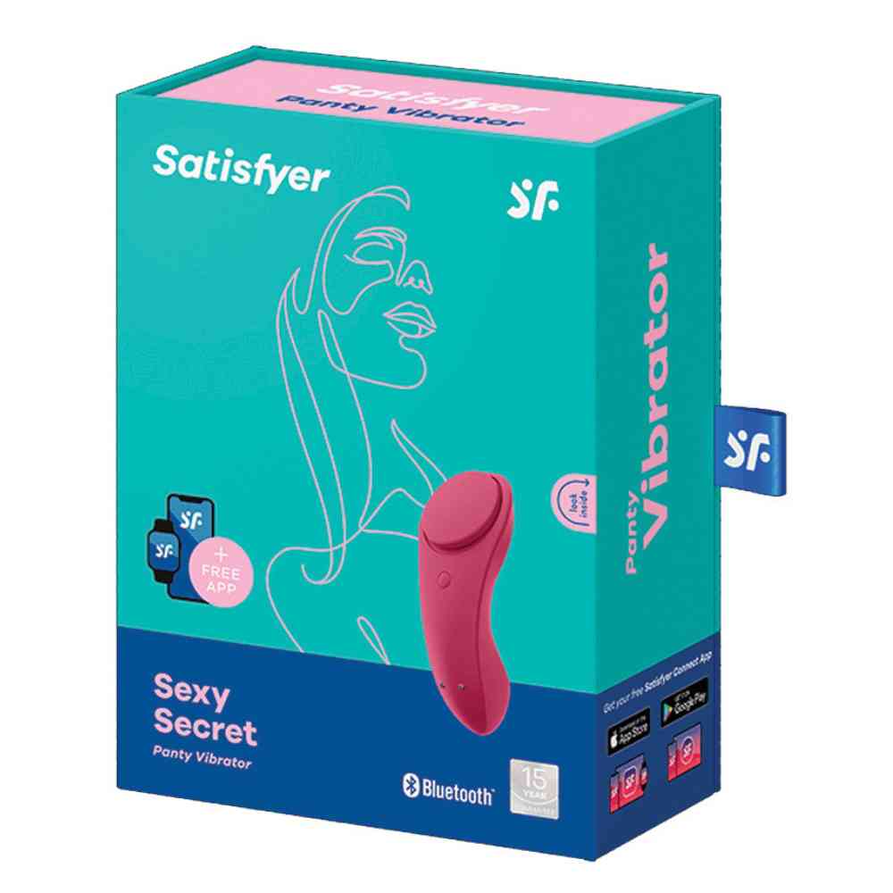 Vibrator "Sexy Secret Panty" Wine Red