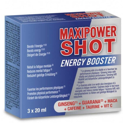 Maxipower Energy Booster, 3 x 20 ml