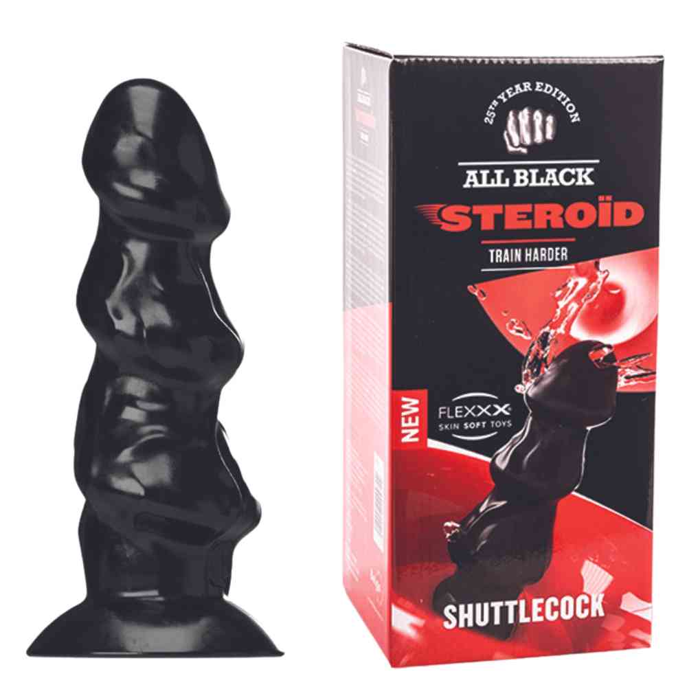 XXL Dildo "Shuttlecock Black"