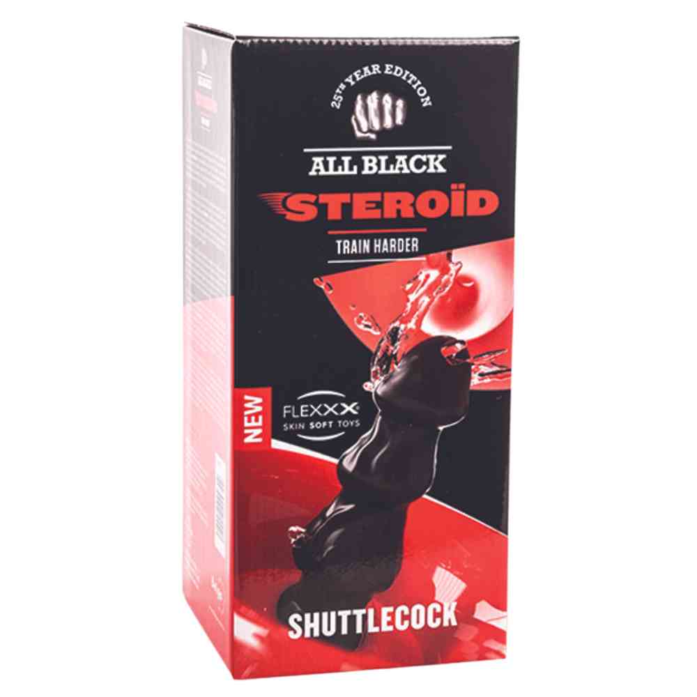 XXL Dildo "Shuttlecock Black"