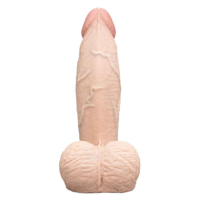 Slipskin Girthy Naturdildo Mit Hoden