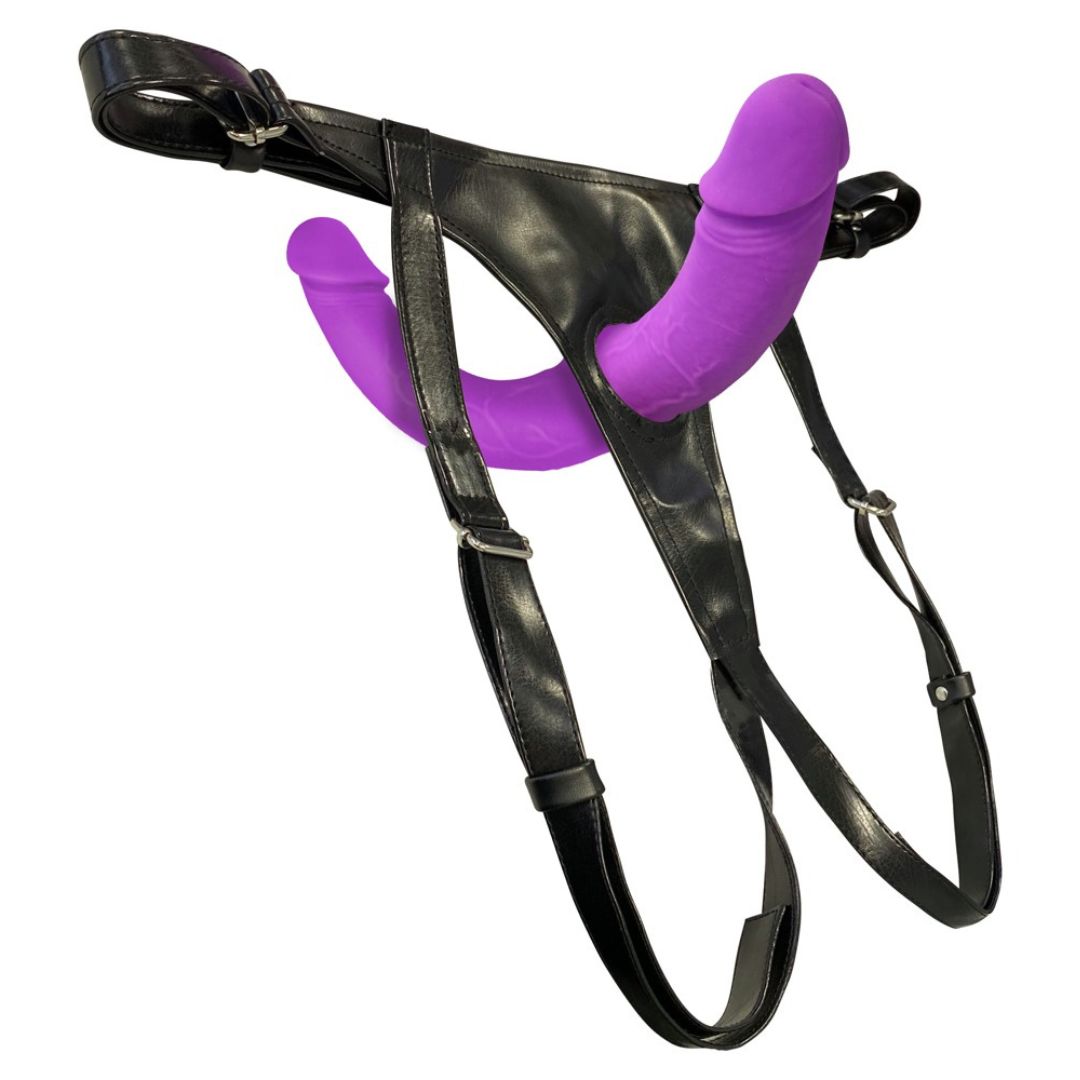 Super Soft Double Strap-On mit Doppeldildo - OH MY! FANTASY