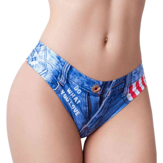 String "JEANS AMERICAN FLAG"